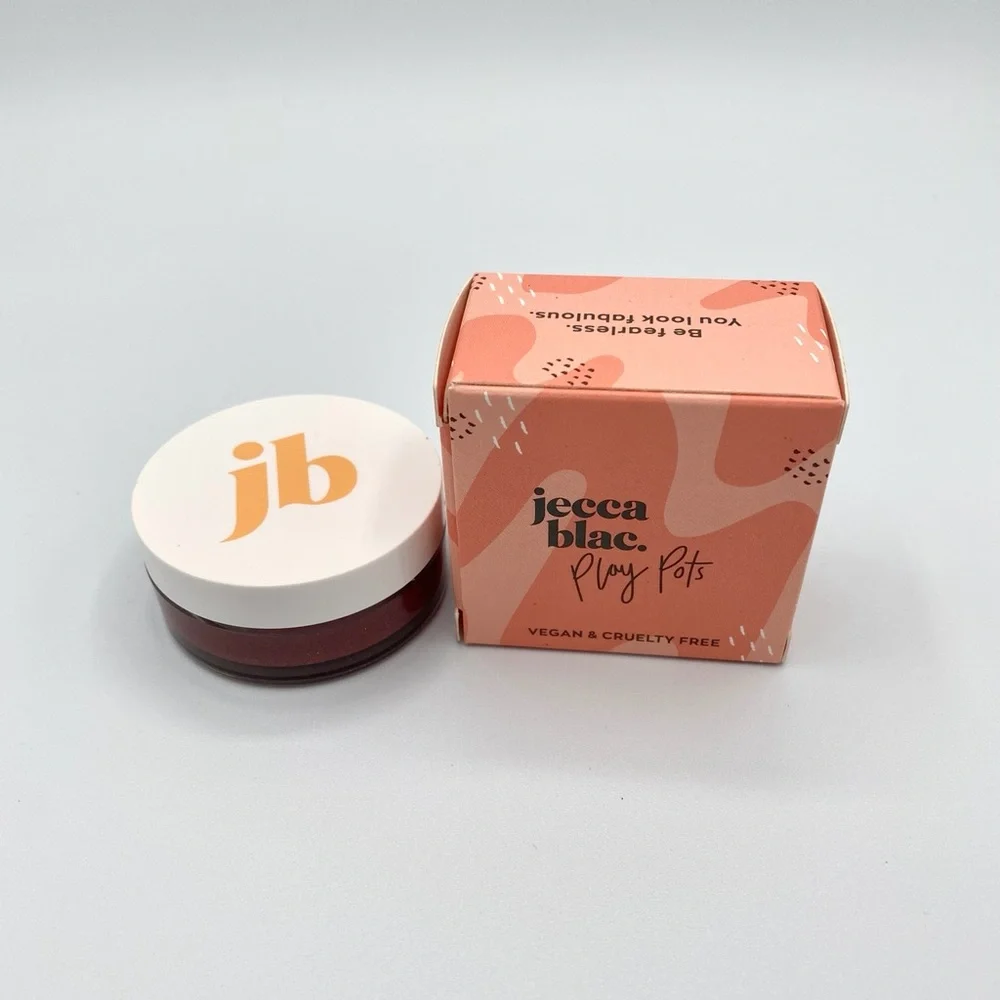Jecca Blac | Play Pots | Pink Pearl | Eyes, Lips & Cheeks. Shimmer Finish BNIB